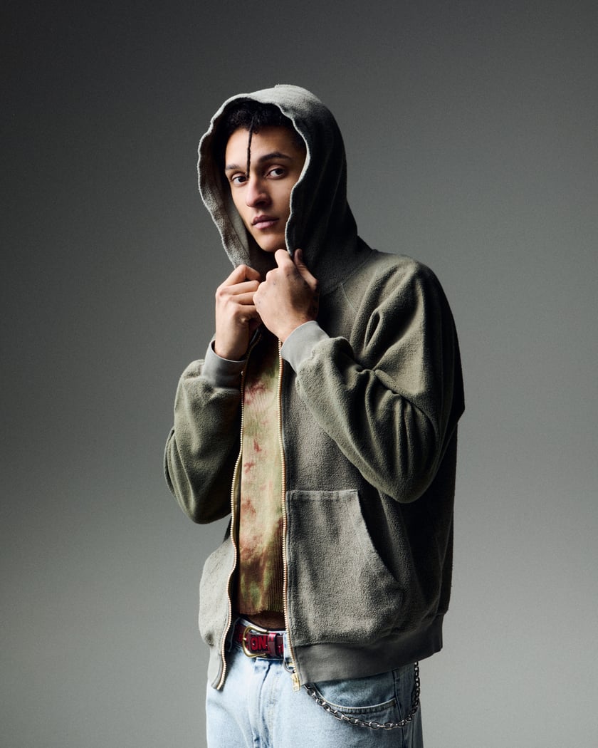 Stockholm (Surfboard) Club Reverse Unisex Zip Hoodie Unisex Zip-Up