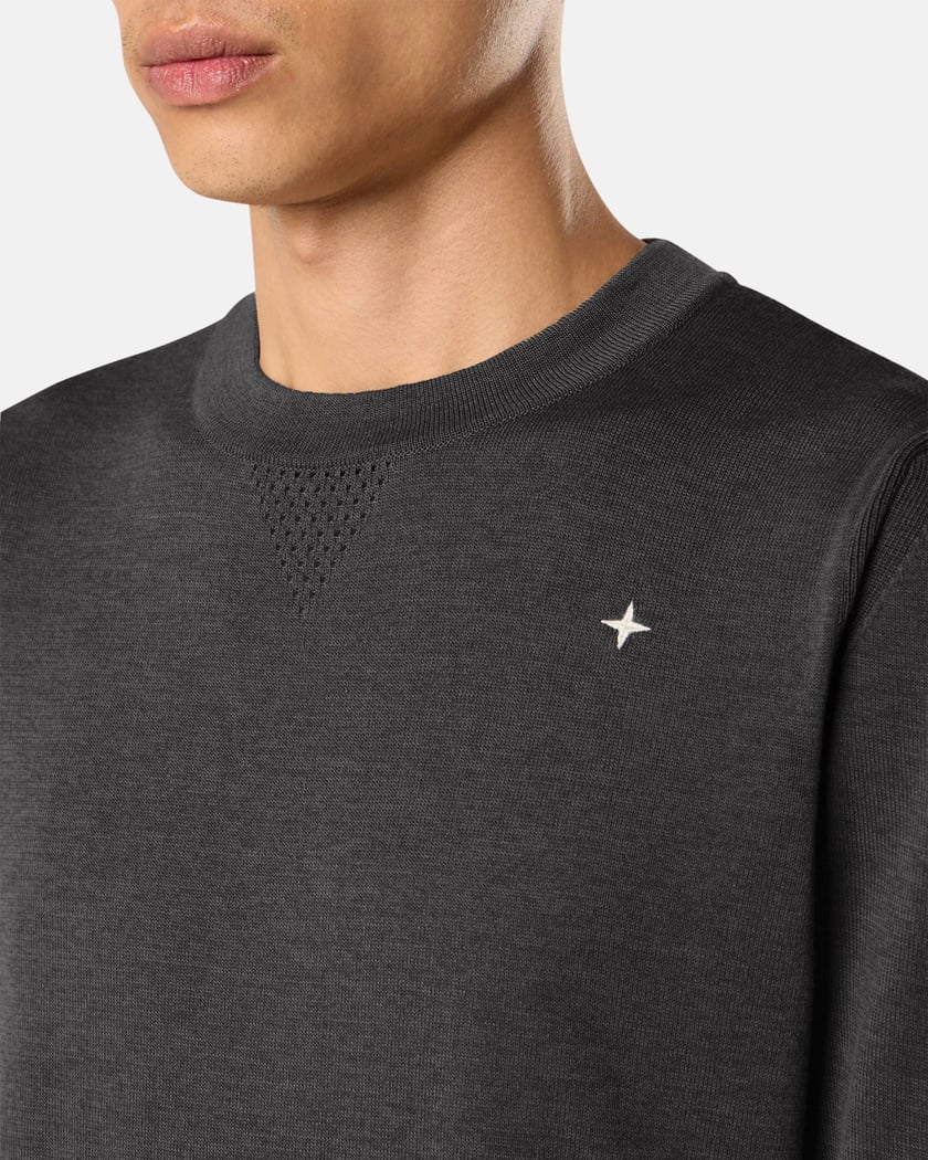 Stone Island Stellina Primaloft Men's Sweater Gray