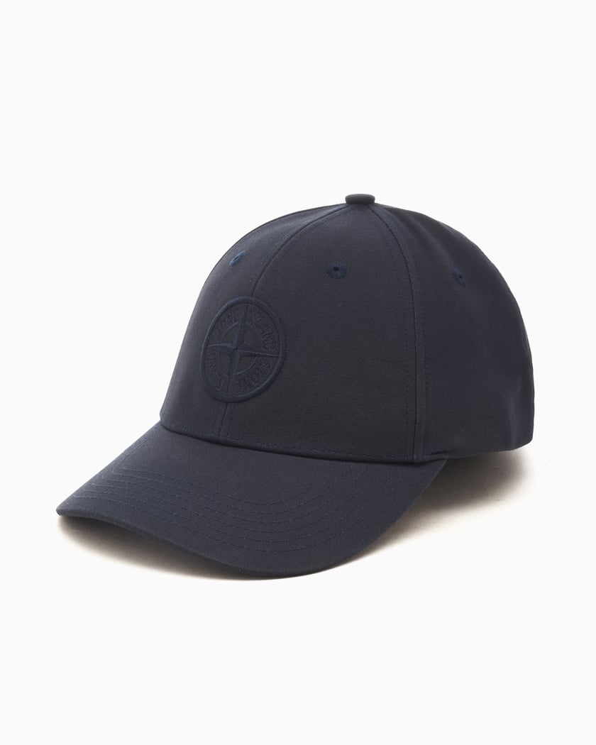 Stone Island Logo Unisex Cap Blue 811599661-A0020 | FOOTDISTRICT