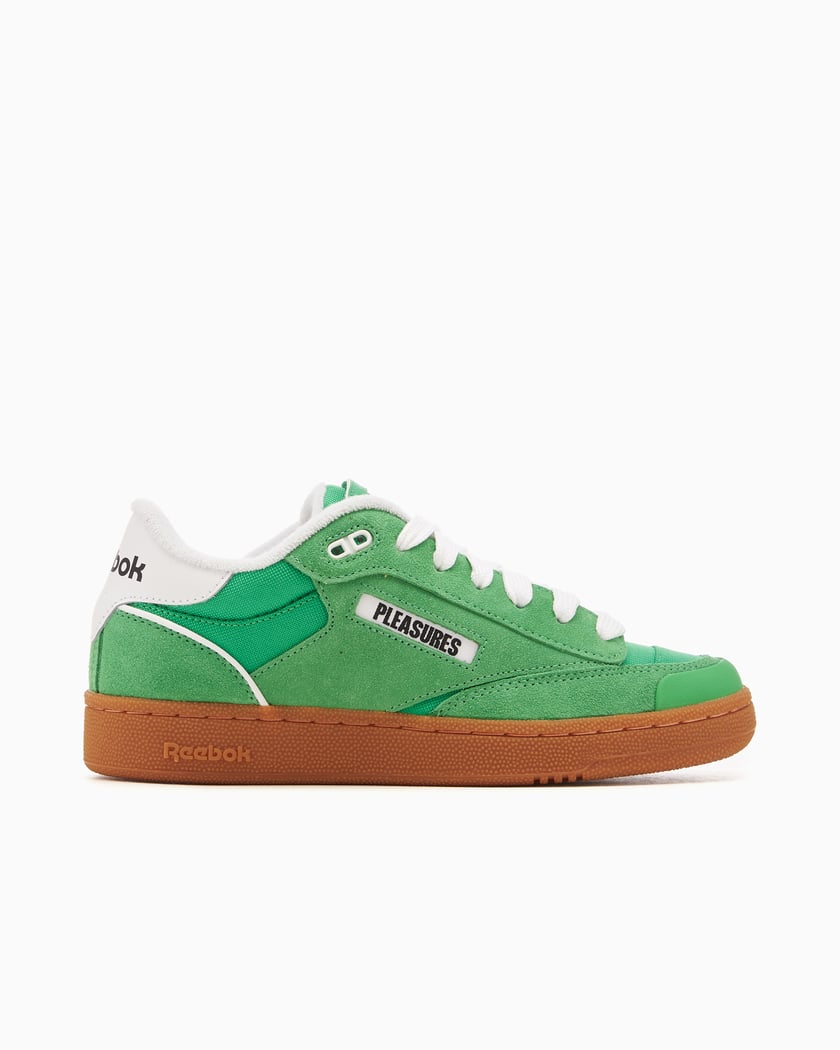 Reebok x Pleasures Club C Bulc Green RMIA054C99MAT0015055 FOOTDISTRICT