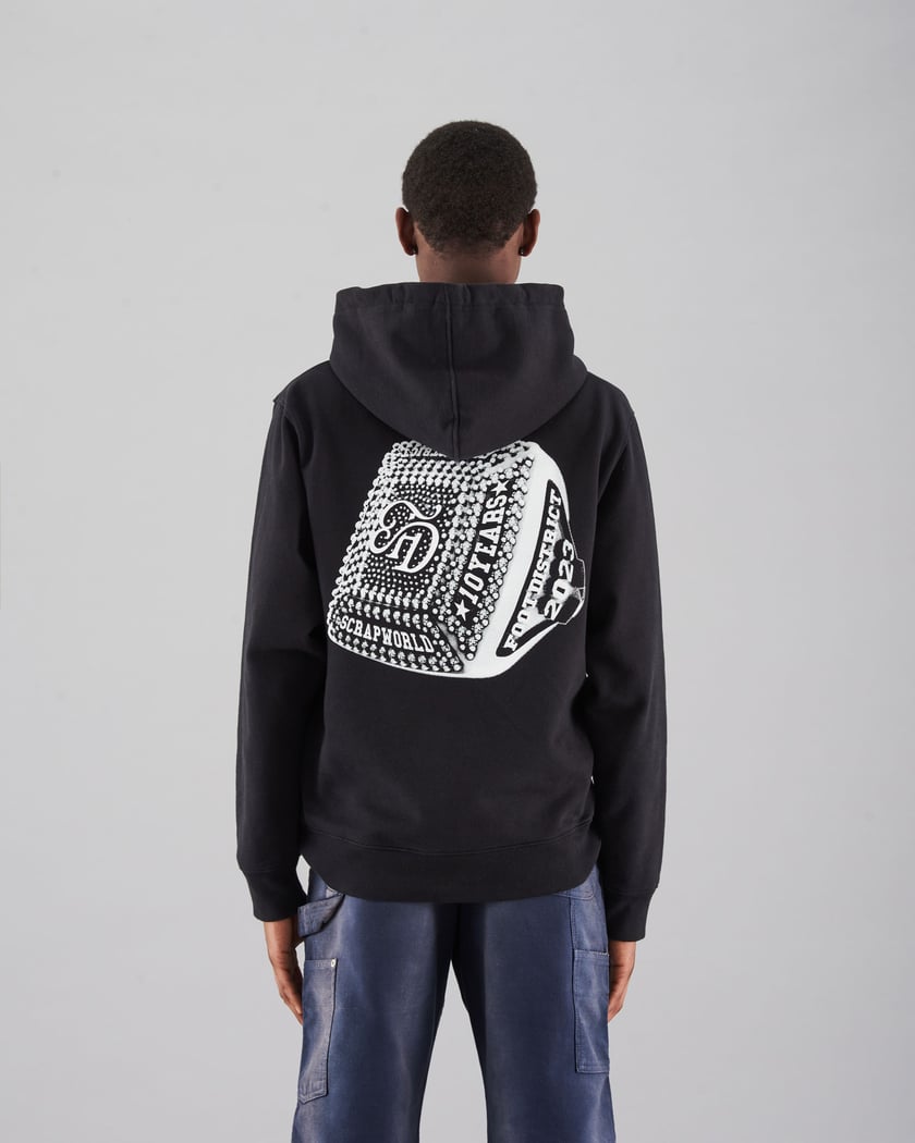 アイドル [ L ] VERDY x Loco Scraps Hoodie Black アイドル [ L ] VERDY x Loco Scraps Hoodie Black 베르디 x 로꼬