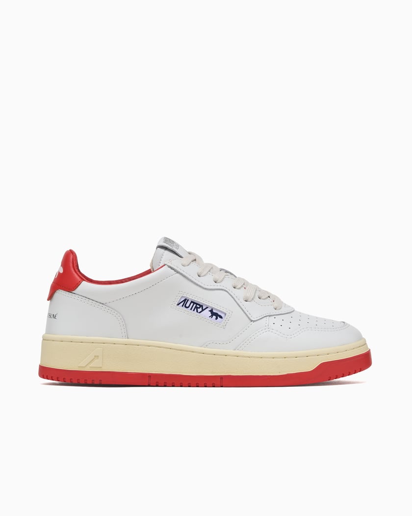 Autry Women's Open Low Leather White AOLWCE19 | FOOTDISTRICT