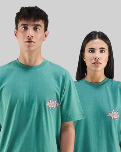 FOOTDISTRICT x MARKET Worldwide Unisex T-Shirt Green