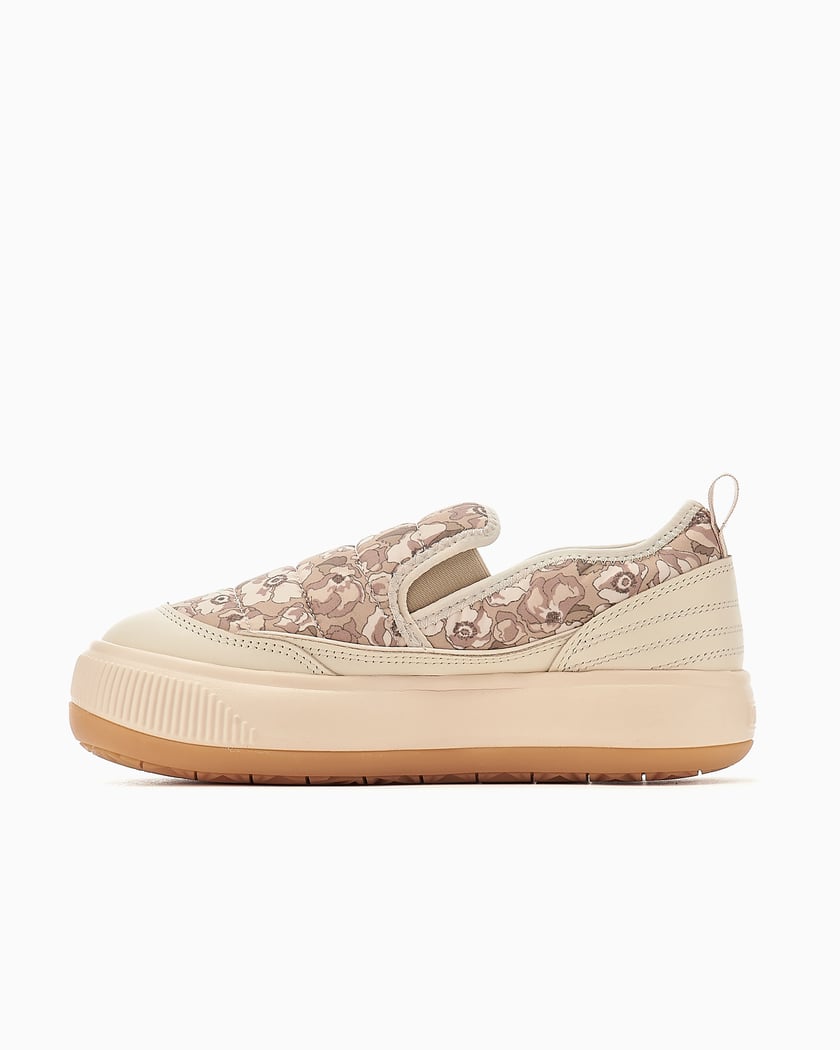 Puma x LIBERTY Women s Suede Mayu Slipon Beige 384130 01 FOOTDISTRICT