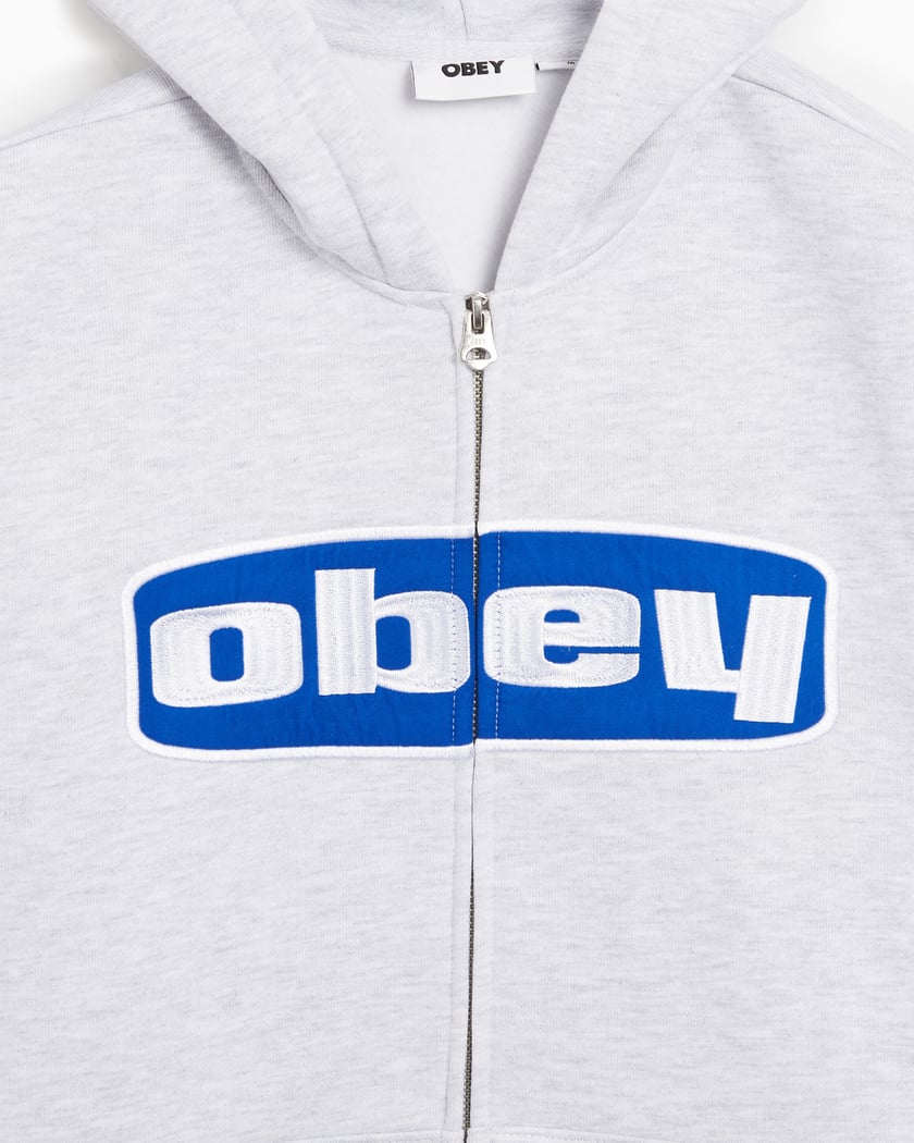 Gray obey hoodie best sale