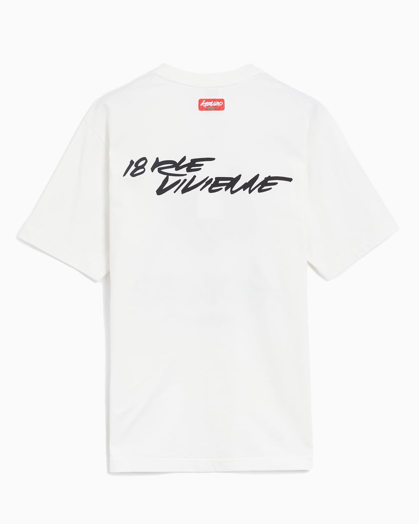 Kenzo x Futura Men's T-Shirt White FF65TS2654SG-02 | FOOTDISTRICT
