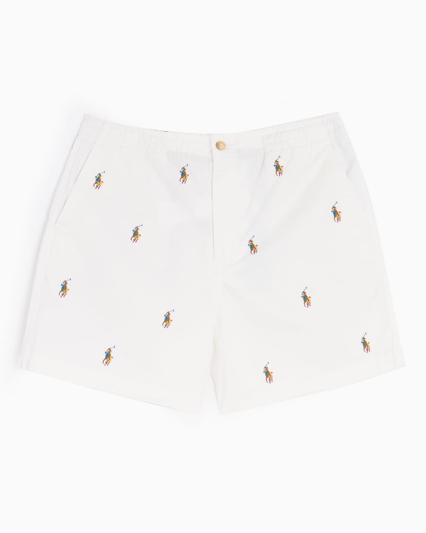Polo Ralph Lauren 32 1 Stretch Twill Men s Shorts White 710862778001 FOOTDISTRICT