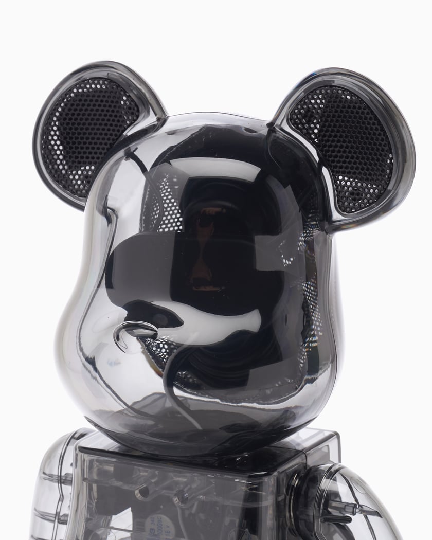 Medicom Toy Be@rbrick AUDIO Portable Bluetooth Speaker 400% Zwart BB4B1 |  FOOTDISTRICT