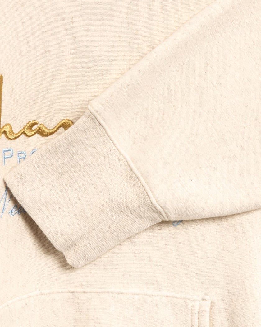 Champion New York City Men's Hoodie Beige 220640-MM006