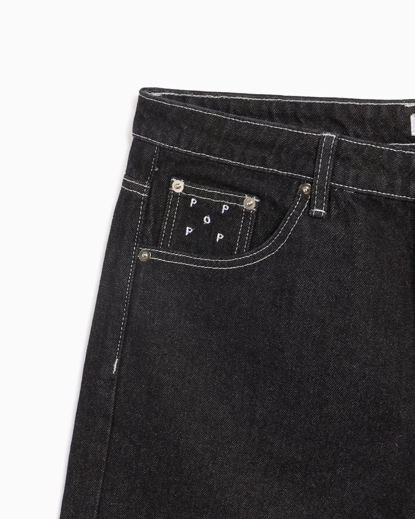 Pop Trading Company Longer DRS Men's Denim Shorts Relaxed Men's