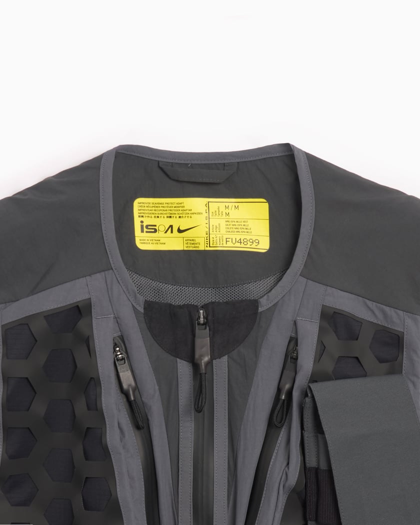 Nike ISPA NRG Unisex Vest Gray FV4899-060 | FOOTDISTRICT