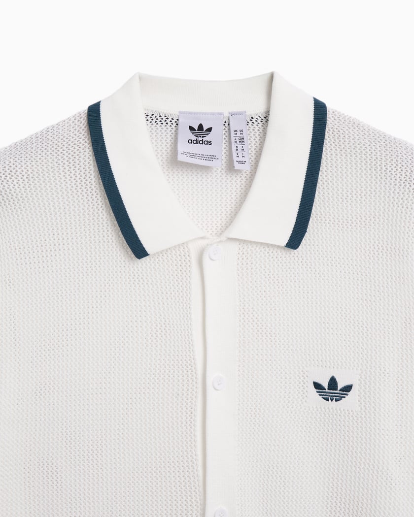 adidas Originals Short-Sleeved Men's Shirt White KC3526