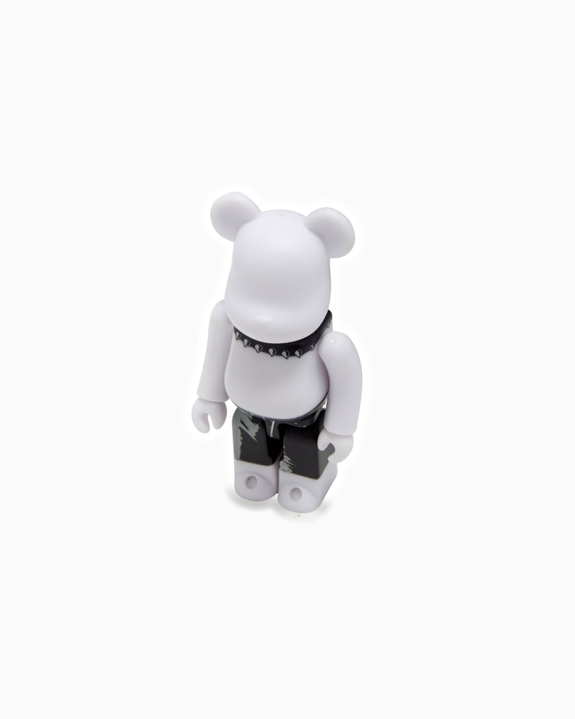 Be@rbrick The Rolling Stones Lips & Tongue (Black Chrome