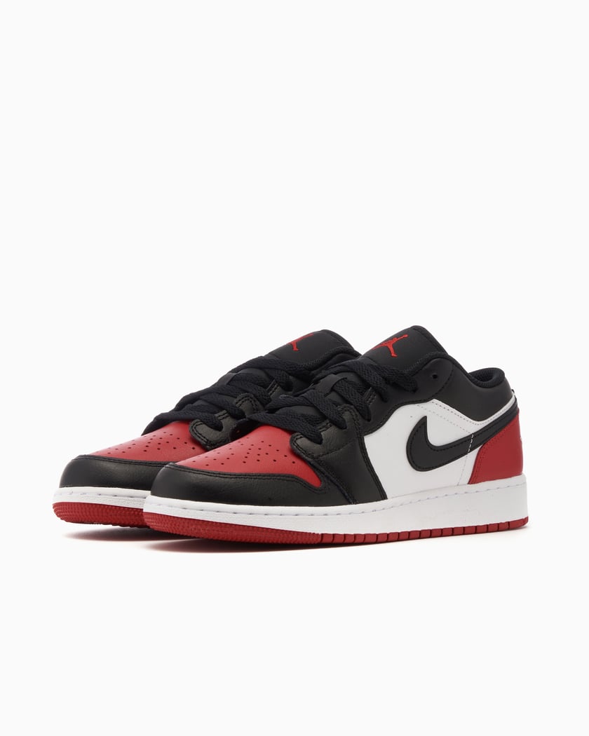 Jordan 1 low rojo con negro deals