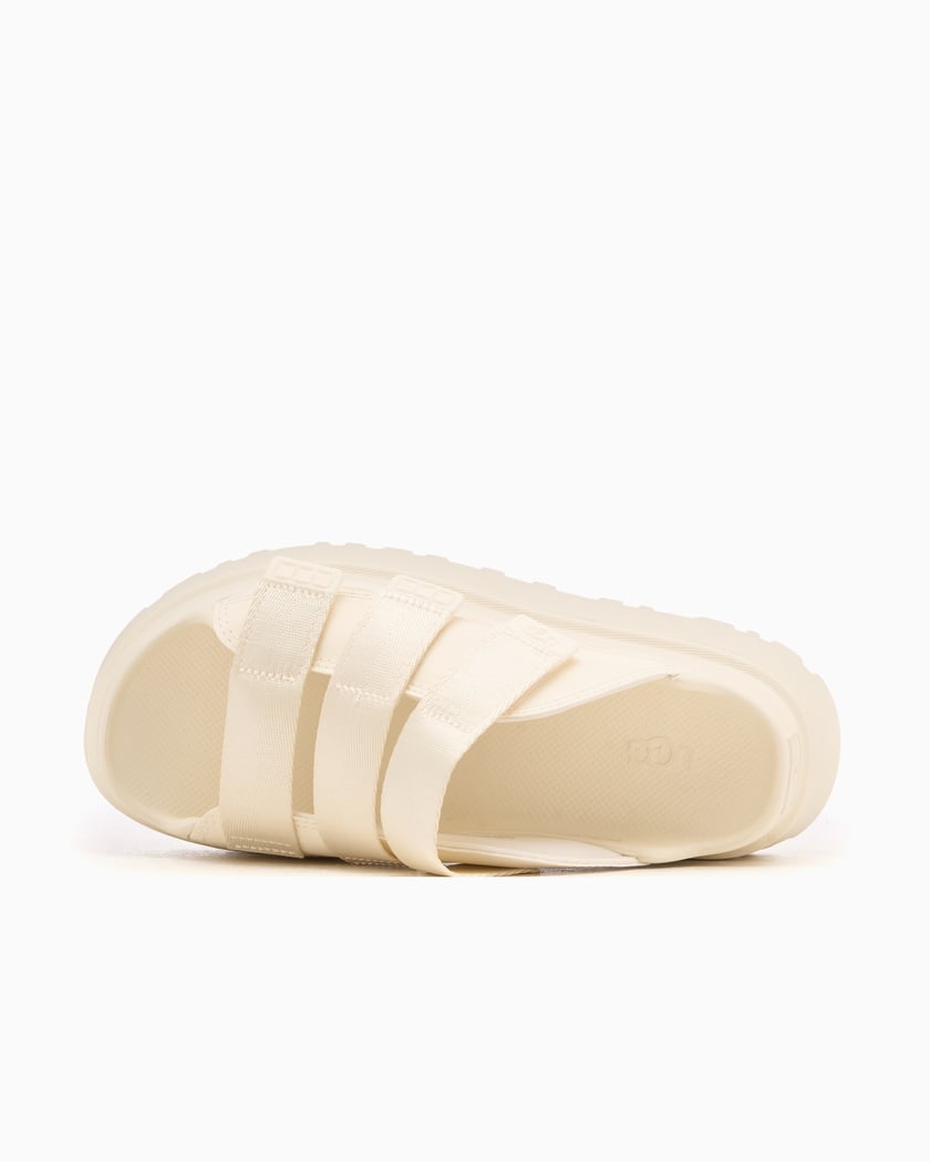 UGG® Women's GoldenGlow Slide Beige 1167430-JSM | FOOTDISTRICT