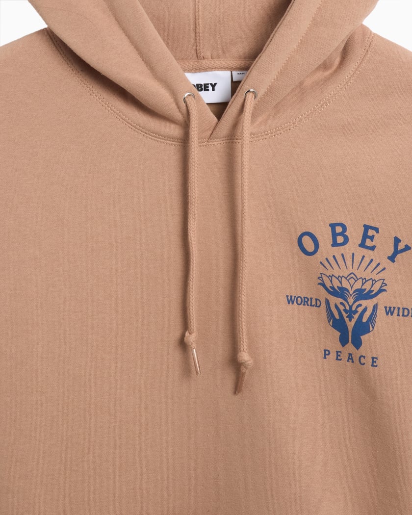 Tan obey hoodie on sale