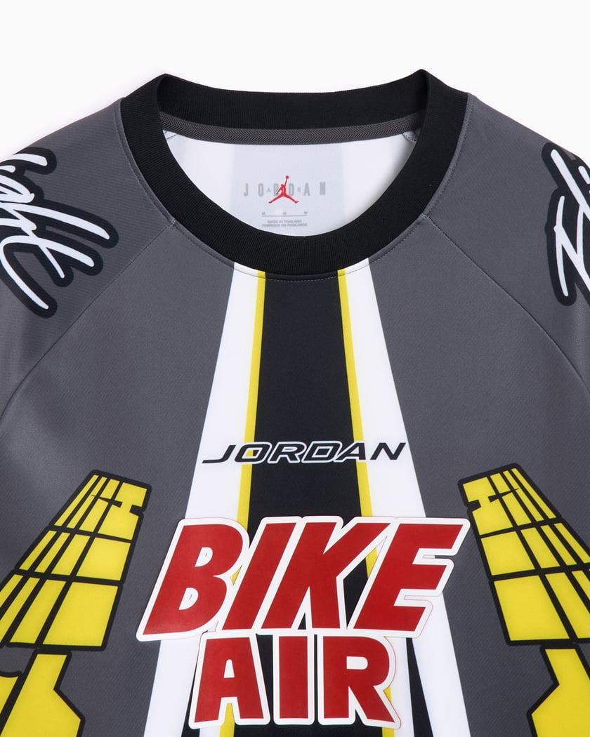Jordan x Nigel Sylvester Bike Men's Long Sleeve T-Shirt Gray