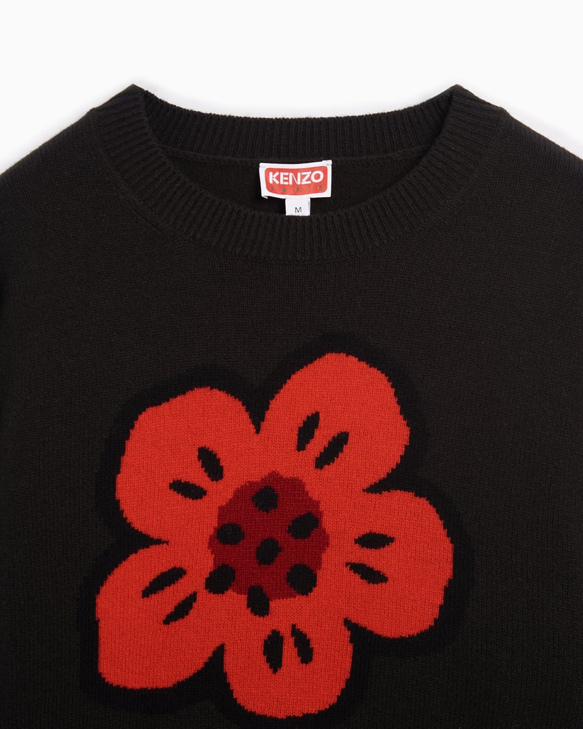 Kenzo Boke Flower Men's Sweater Black FE65PU4873LD-99J