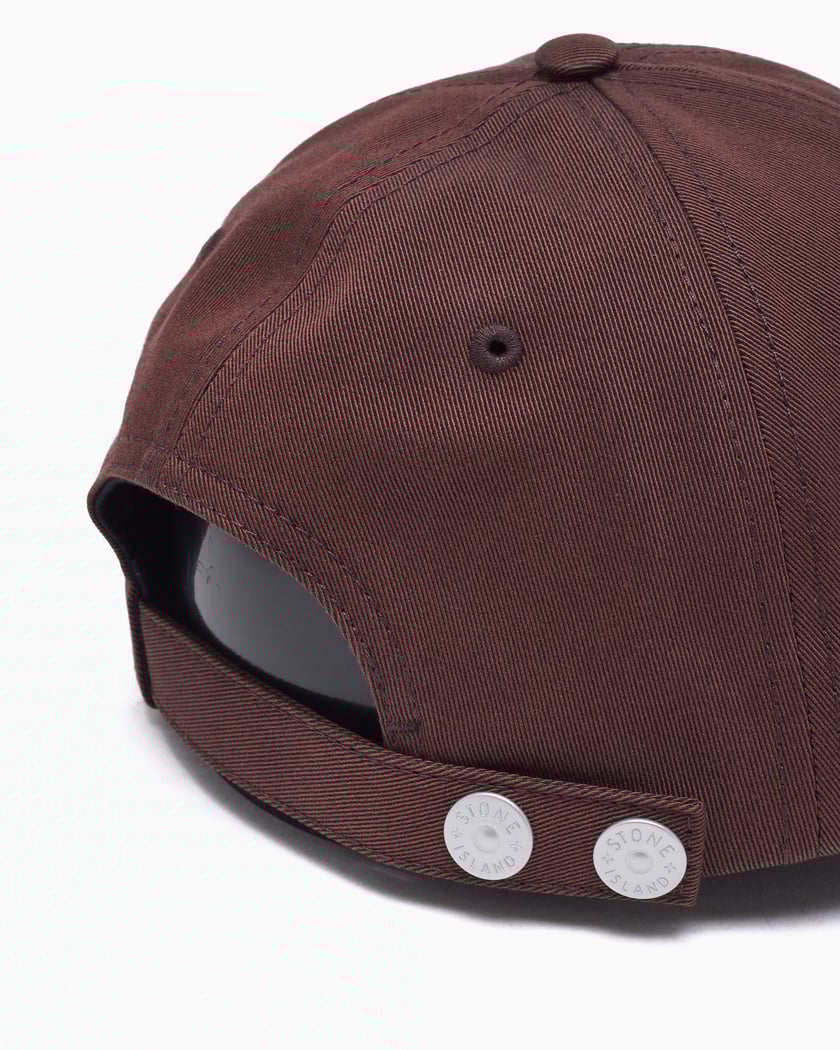 Stone Island Baseball Marina Unisex Cap Brown