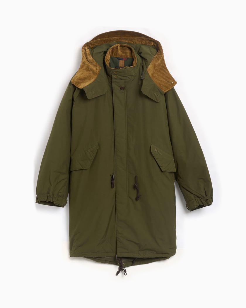 Barbour x Baracuta Mods Casual Men s Parka Green BRCPS1095 UT2889 8185 FOOTDISTRICT