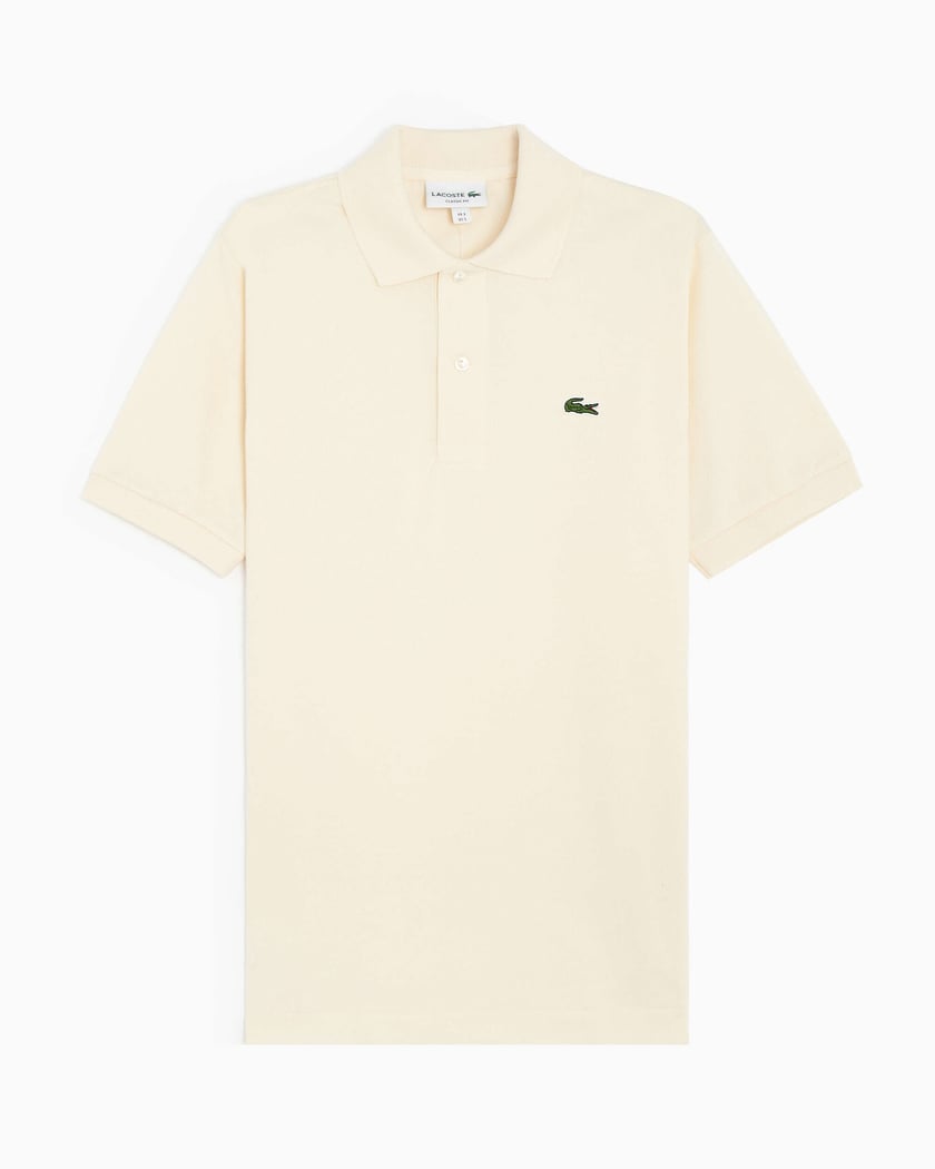 Cream lacoste outlet polo