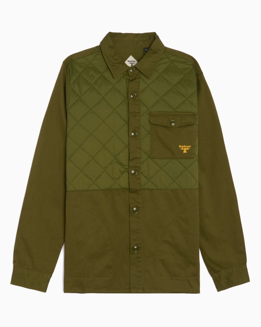 Barbour beacon green quilted jacket new arrivals