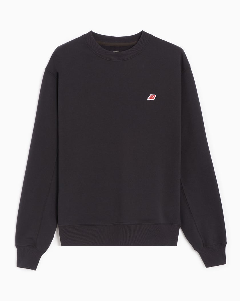 New Balance Made in USA Men s Core Sweatshirt Schwarz MT21541 BK FOOTDISTRICT