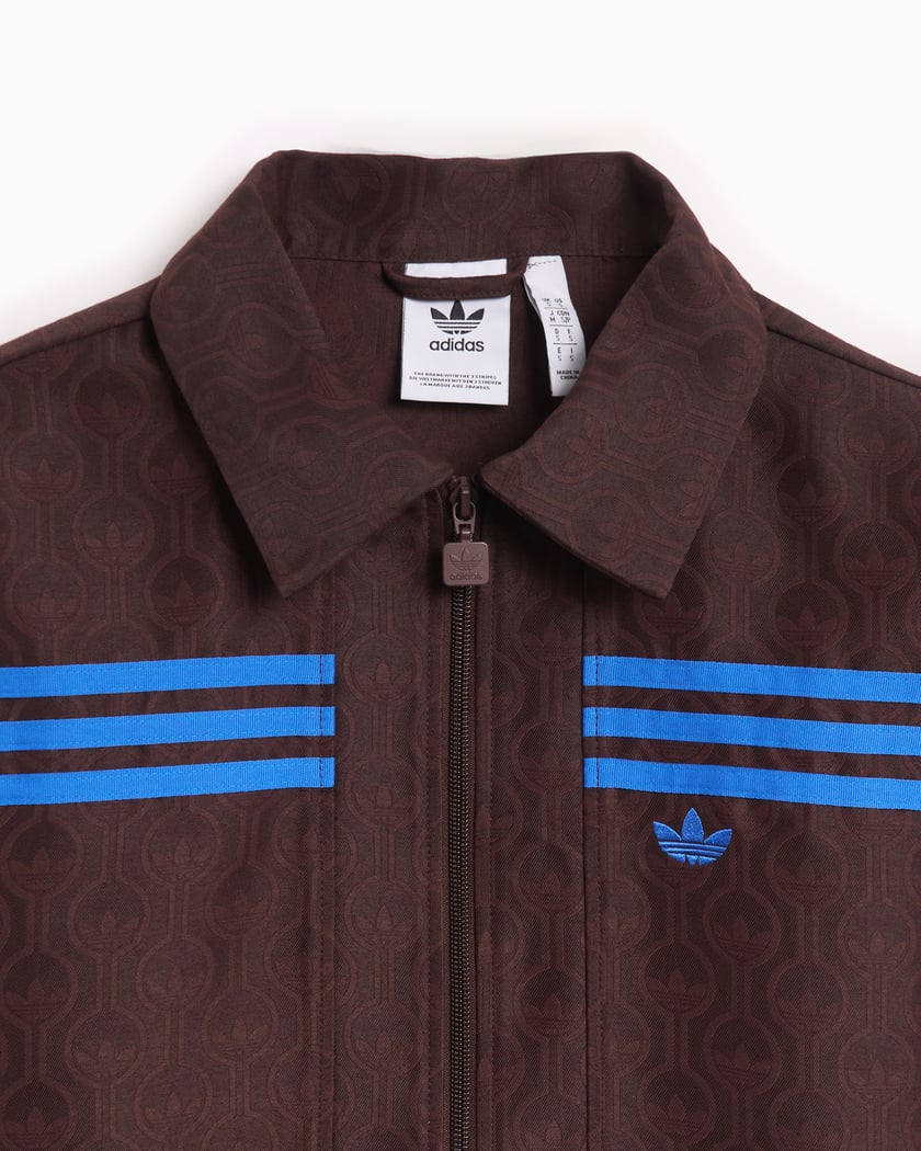adidas Originals Club Men s Jacket Braun JN5958 FOOTDISTRICT