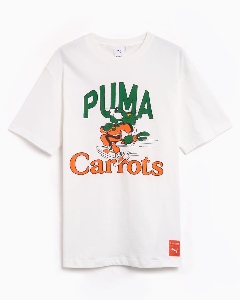 Puma white t shirt clearance