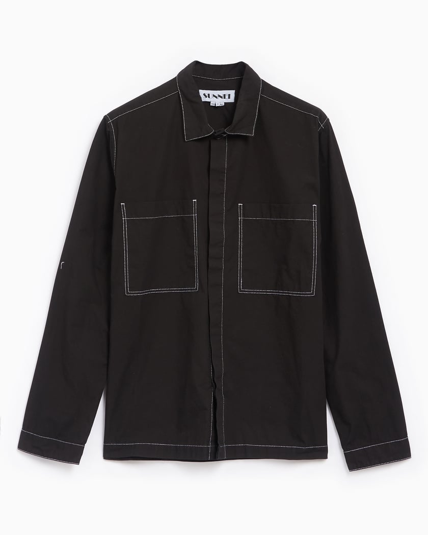 Signature Panel Pockets Shirt Jacket - Canvas Edition