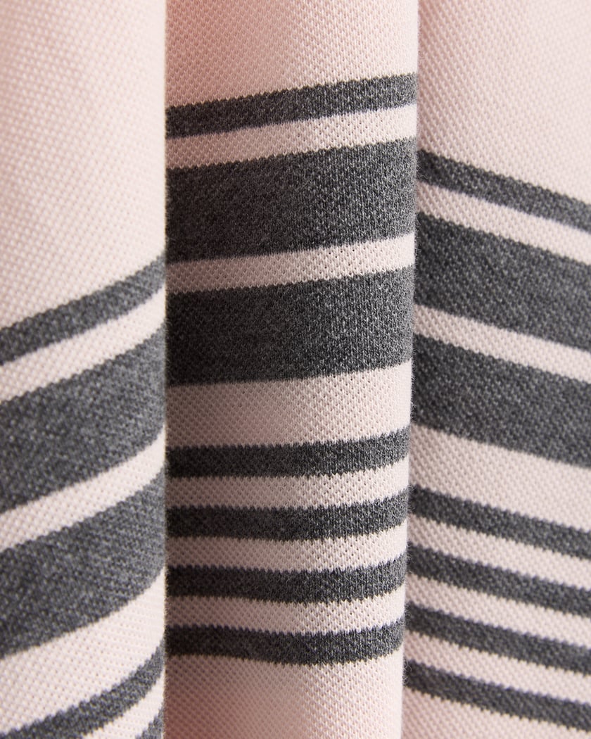 adidas Originals x Wales Bonner Striped Men's Polo Shirt Pink