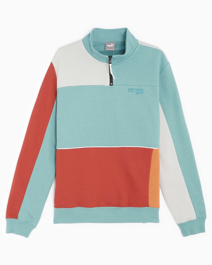Puma Signature Basketball Men s Half Zip Sweatshirt Multi 534169 01 FOOTDISTRICT