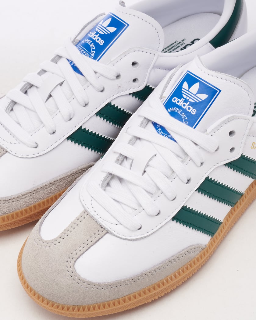 adidas Originals Samba OG Verde Branco IE3437 FOOTDISTRICT