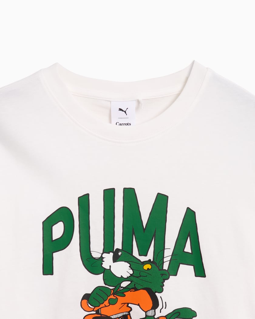 Puma x Carrots Men's Graphic T-Shirt Herren-T-Shirt Weiß