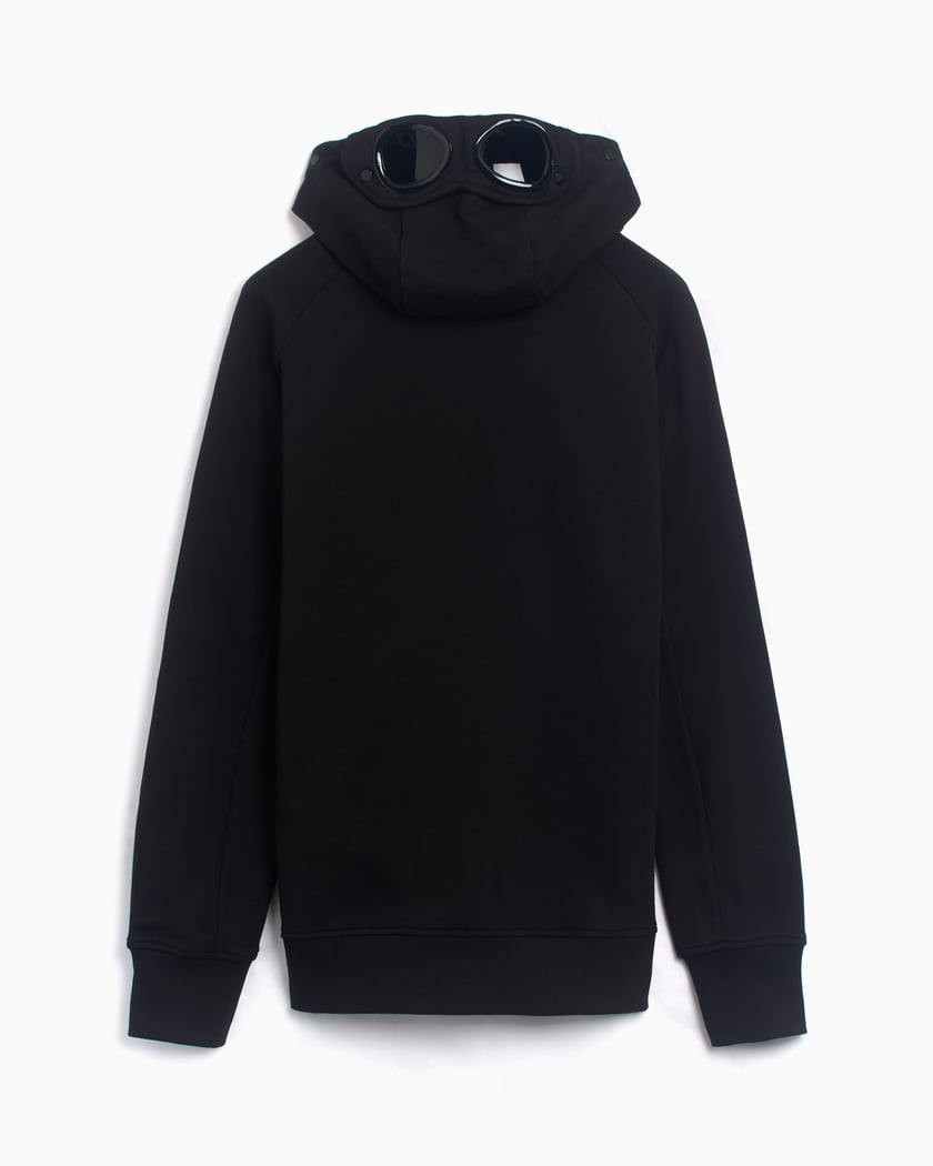 CP Company Men's Zip Hoodie Black 18CMSS028A005086W-999