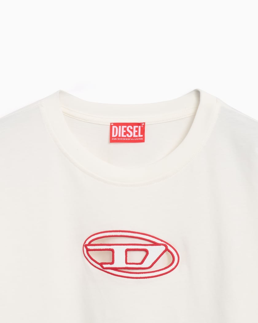 DIESEL｜ (A15056 0AIJU 141) Diesel T-Boxt Men's T-Shirt White A15062-0KKAJ-141