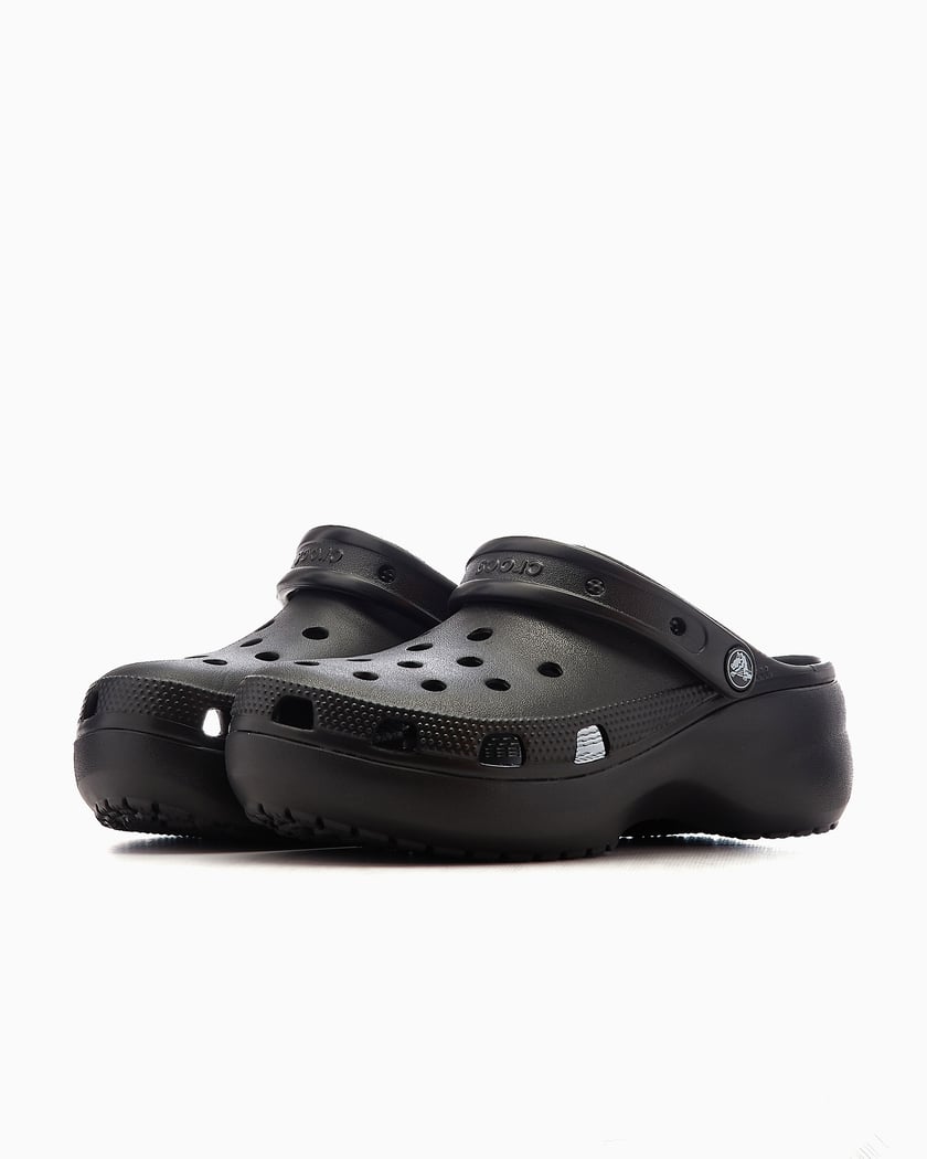 Crocs Women s Classic Platform Clog Black 206750 001 FOOTDISTRICT