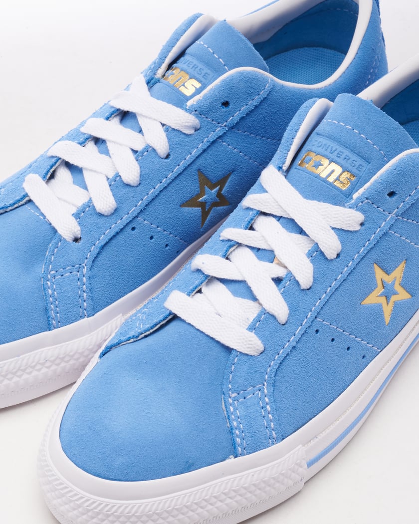 Light blue one star converse discount