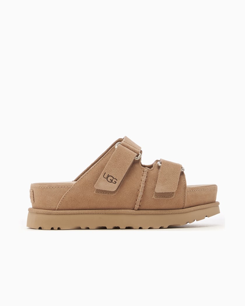 UGG® Women's Goldenstar Hi Slide Beige 1155458-SAN FOOTDISTRICT