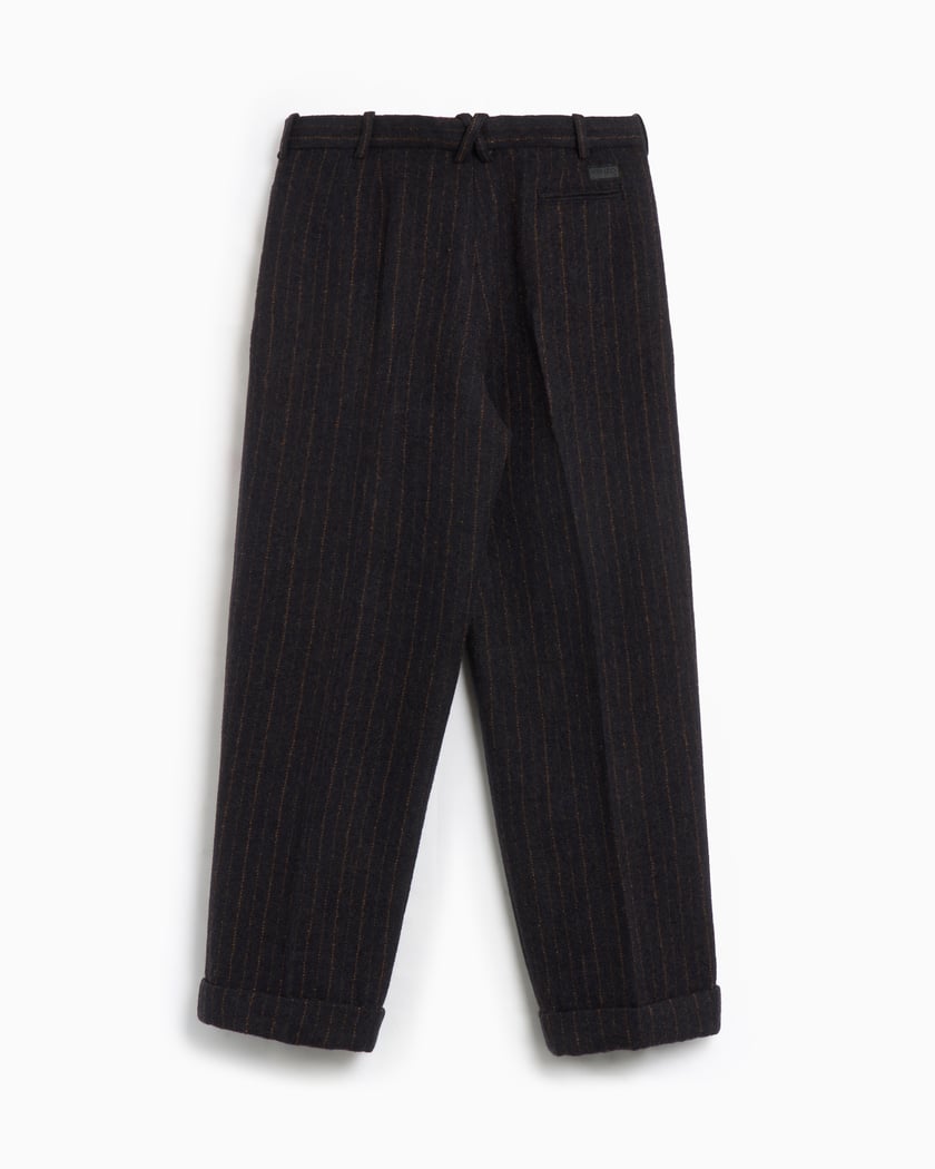 Kenzo Men's Straight Pleated Tailored Pants