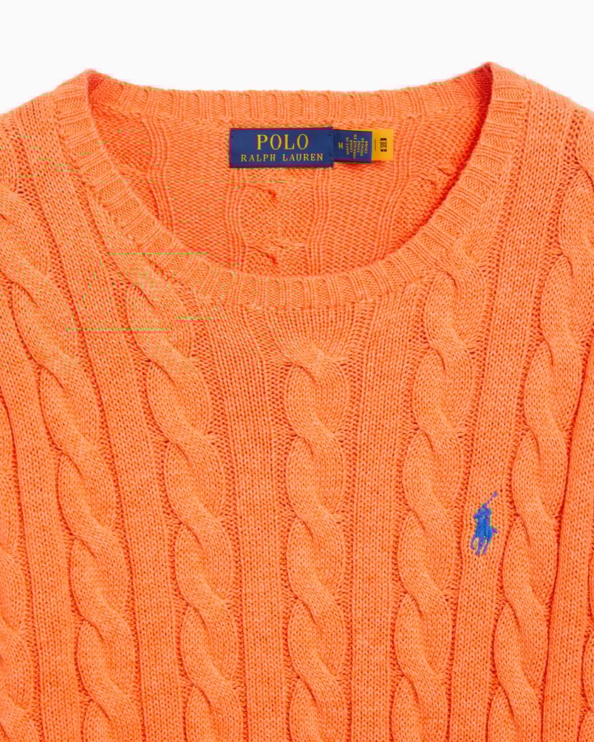 Polo Ralph Lauren Driver Men's Sweater Orange 710775885529