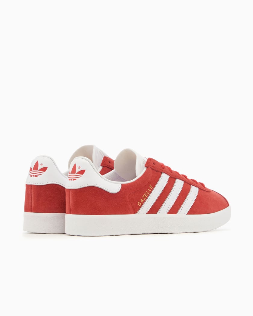 Adidas gazelle red shoes hotsell