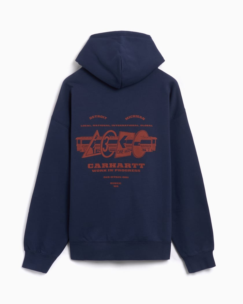 Carhartt WIP Runaway Men's Balloon Zip Hoodie Relaxed Sweatshirt