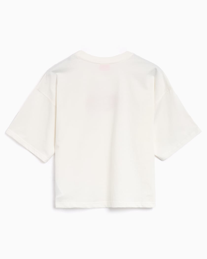 Diesel T-Buxt-Crop-Od Women's Cropped T-Shirt White A15096