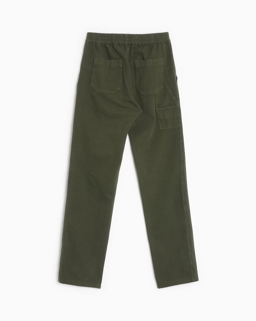 Olive green mens shop pants