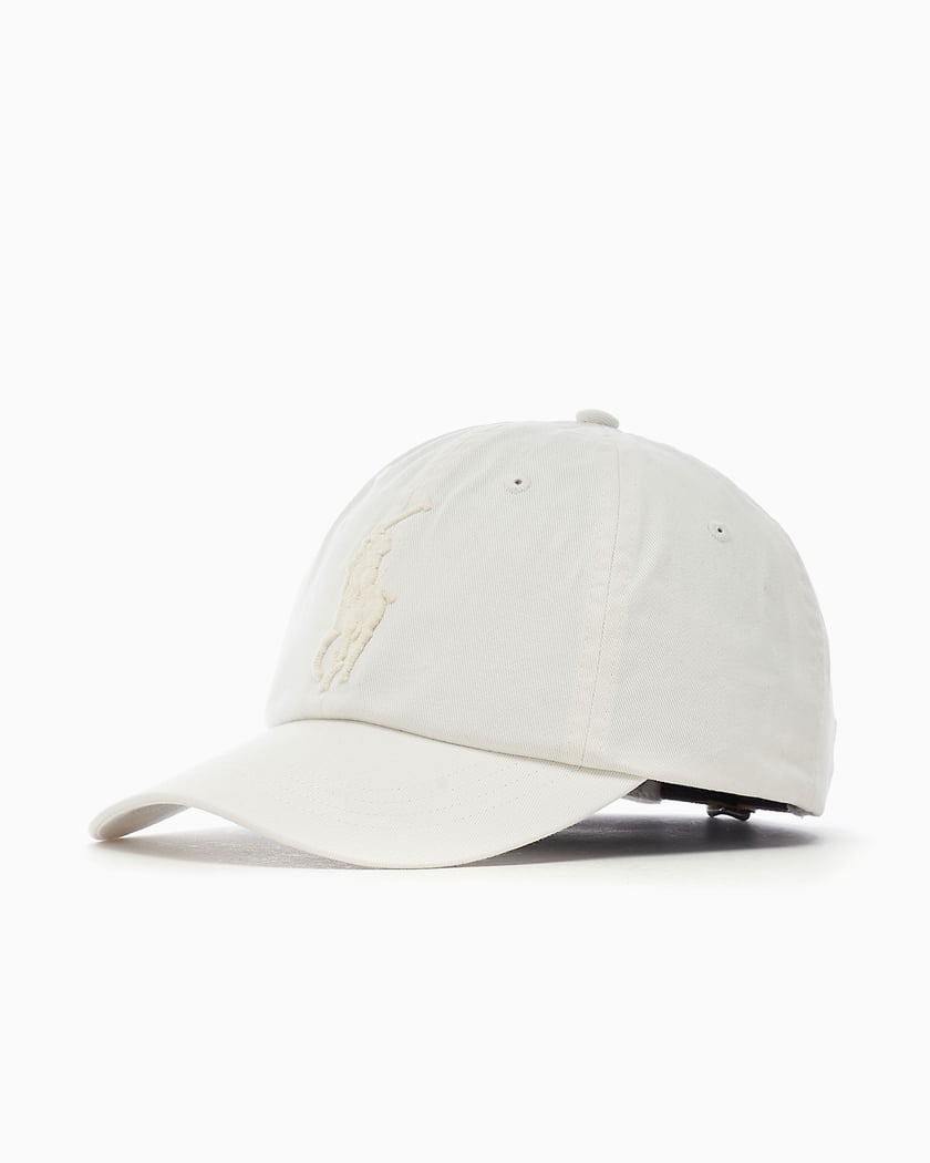 メーカー Classic Twill Lauren Ralph Polo Sport White Cap 帽子