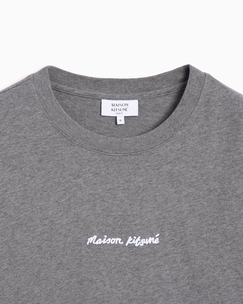 Maison Kitsuné Maison Kitsuné Embroidery Men's Oversize T