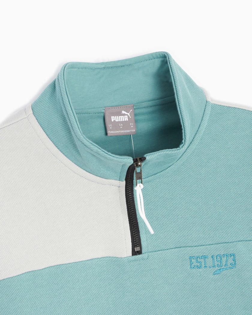 Puma Signature Basketball Men s Half Zip Sweatshirt Multi 534169 01 FOOTDISTRICT