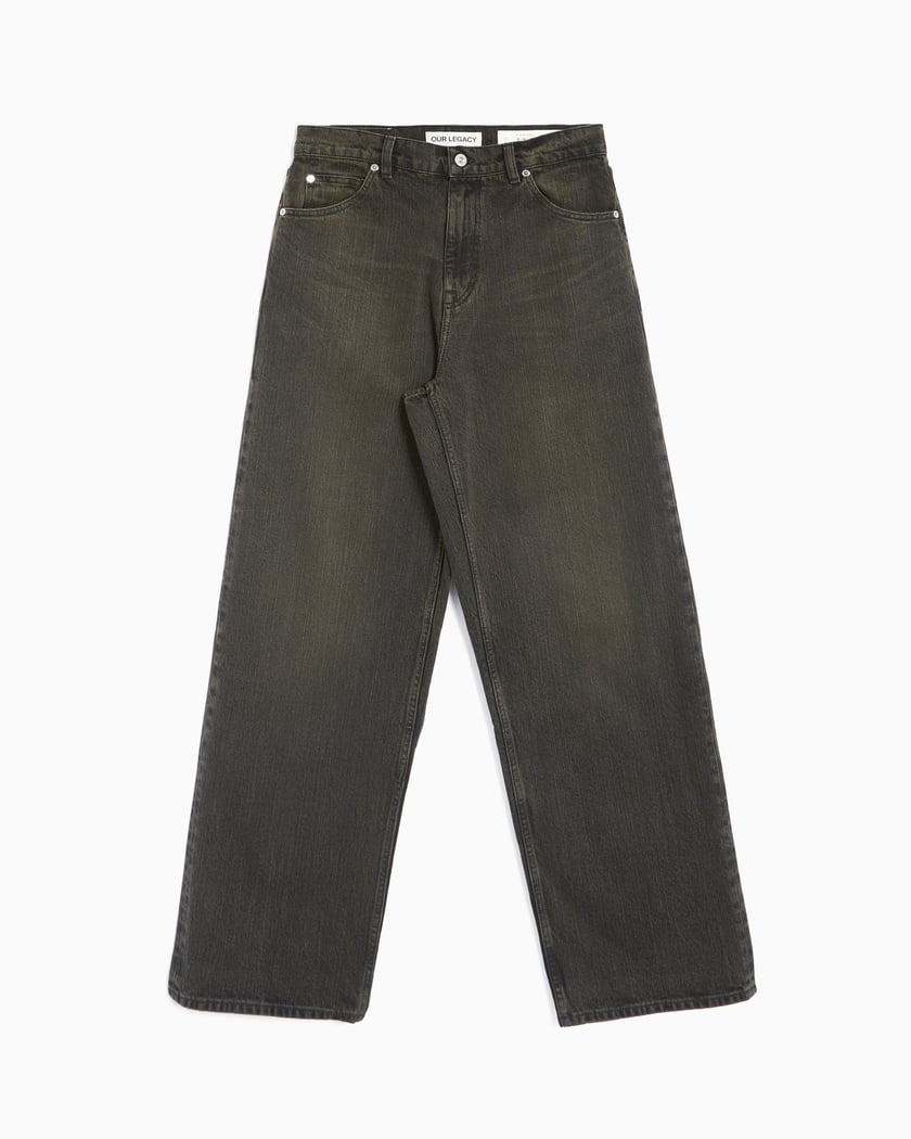 Our Legacy Men's Denim Pants Black M2255VBS | FOOTDISTRICT