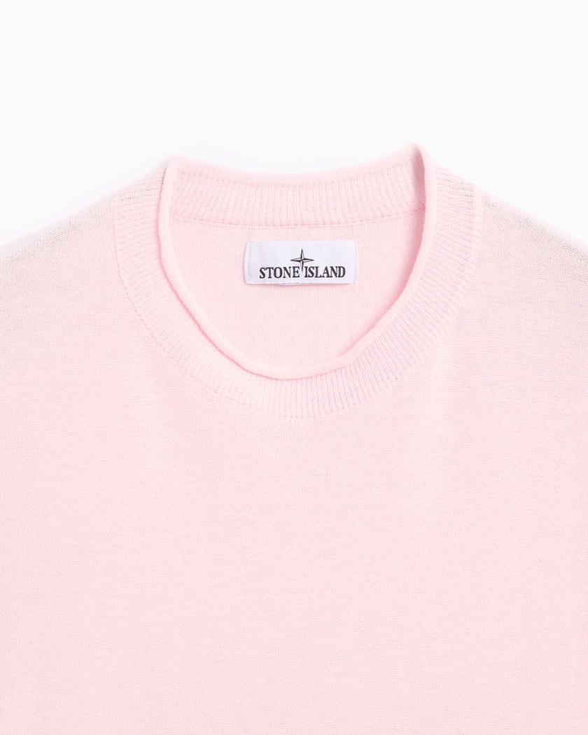 Stone Island Men's Knit Sweater Pink 8015523B9-V0080